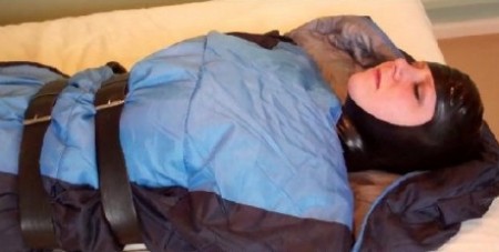 D K Bondage - Karina Is Bagged Sacked And Strapped D K Bondage - Karina Is Bagged Sacked And Strapped