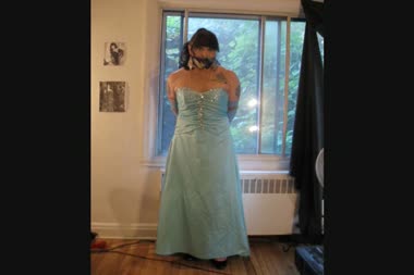 Fetish Trans - Prom Dress Bound