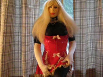 Dollification Maid Masturbation - Angelika doll is a dollified maid, masturbating for you