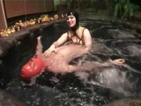 Alice In BondageLand - FemDom Fetish Movies - Inflatable Hood Rubber Hot Tub Pt 1 Alice In BondageLand - FemDom Fetish Movies - Inflatable Hood Rubber Hot Tub Pt 1