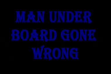 Man Under Board Gone Wrong - In this clip lady kyrridwen and mistress inanna step on a board together with a man under the board. Watch and see what happens! Enjoy!
