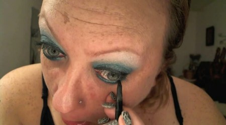 Purrfect Deepthroat - Purrfect Does Her Eyes  Aqua Makeup Fetish