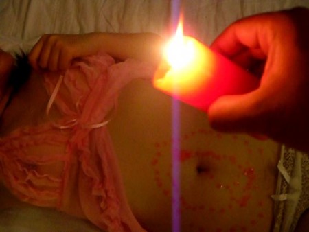 All Fetish From China - Candle Wax On Ningnings Belly