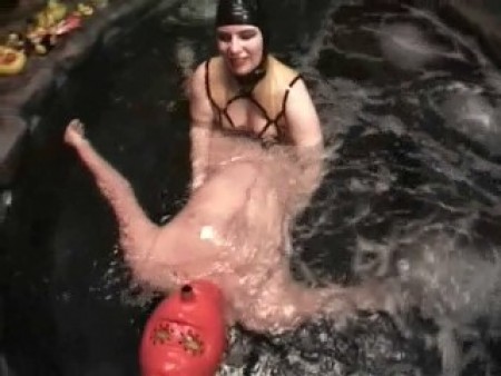 Alice In ChastityLand - Heavy Rubber Hot Tub  Full Movie  Femdom Hypnosis