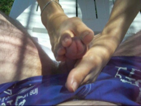 Italian Hidden Footjob Part 2 Of 3