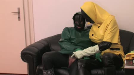 Rubber Leila Media - Two Bizarre Rubber Countrywomen Part 2 Of 4